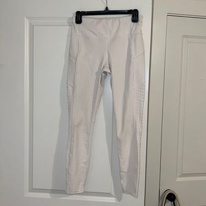 Athleta 7/8 leggings with zippers